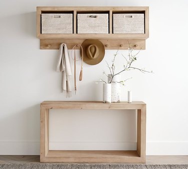 Small Entryway Table with shelf