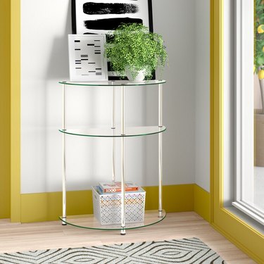 Small Entryway Table semi-circle