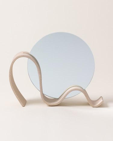 Wavee Table Mirror by Virginia Sin