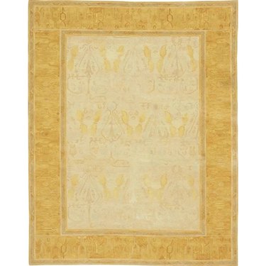 hand-knotted rug