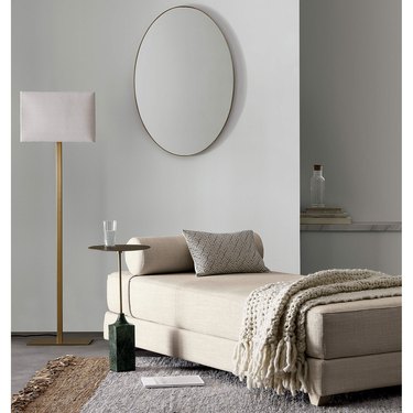 beige daybed