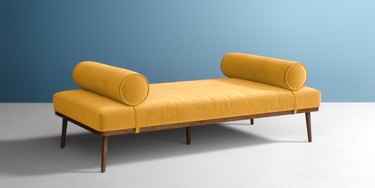 yellow daybed