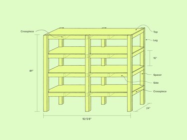 DIY Basement Storage Shelves - EASY 