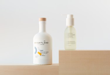 circumference and brightland cleanser and olive oil