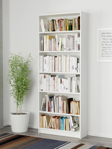 ikea white billy bookcase