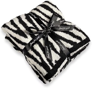 zebra blanket