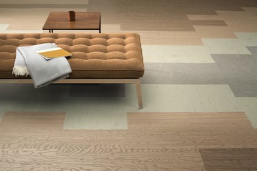 forbo flooring with daybed