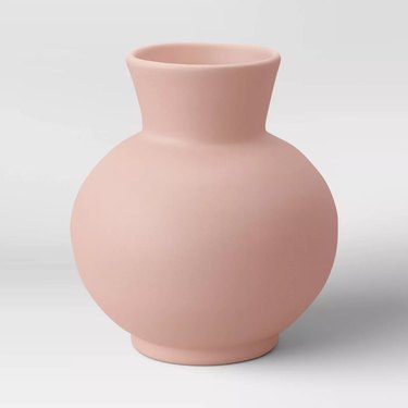 Opalhouse Ceramic Stoneware Vase Pink