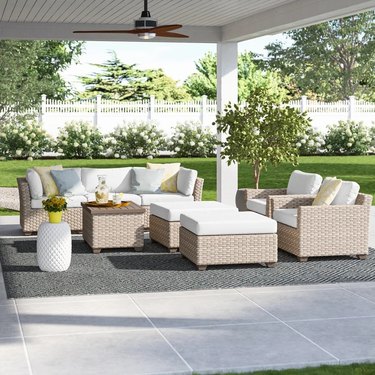 Rochford 8-Piece Sectional Seating Group with Cushion
