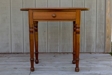 Using Oven Cleaner To Strip an Antique Side Table!