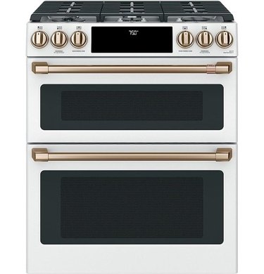 Cafe Smart Slide-in Gas Double Oven Range with Convection