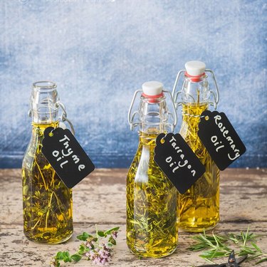 homemade olive oil