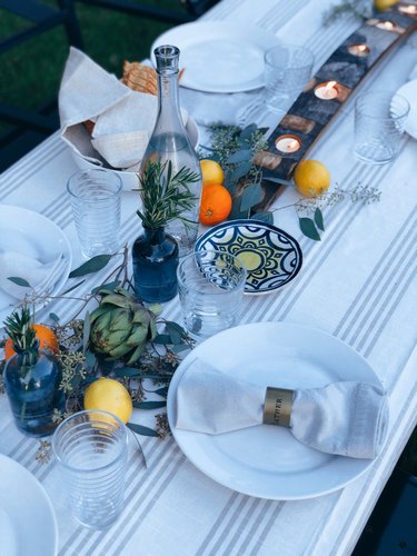 italian tablescape