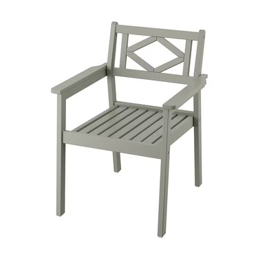 An outdoor armchair from IKEA