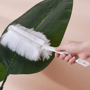 plant leaf duster with microfiber head