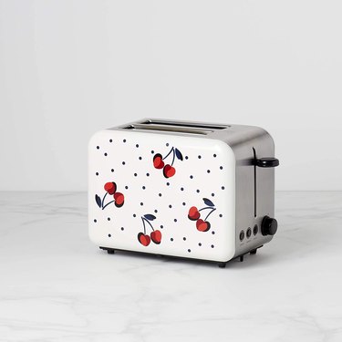 cherry patterned toaster