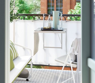 This IKEA Balcony Table Is Perfect for Small Spaces | Hunker