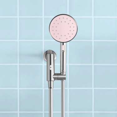 pink hai showerhead