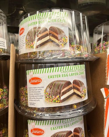 Junior's Chocolate Dream Easter egg layer cake at Costco