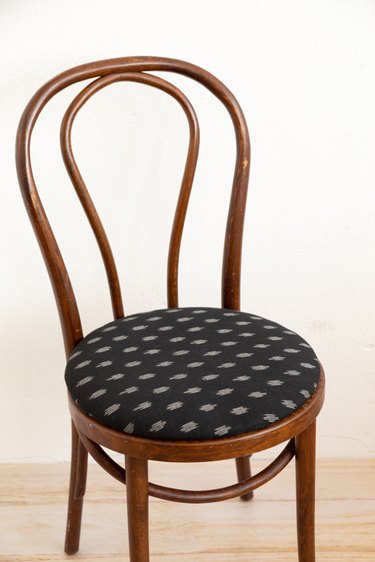 how to reupholster a chair seat