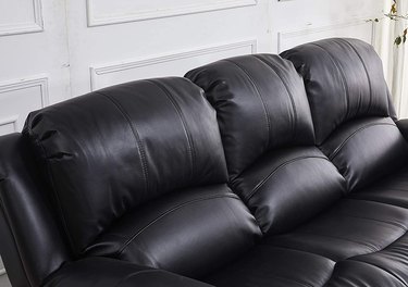 pet-friendly couch bonded leather