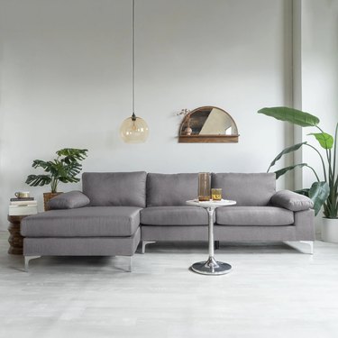 gray sectional