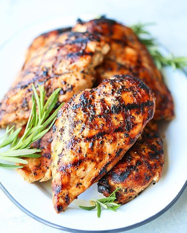 Damn Delicious Maple Rosemary Grilled Chicken