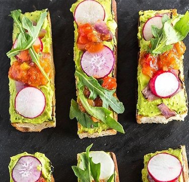 Cook With Manali Grilled Avocado Toast Sticks