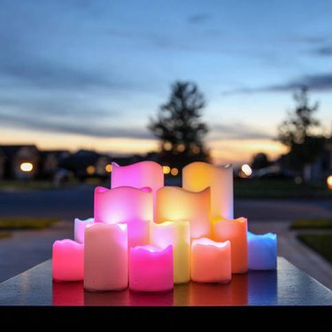 color candles