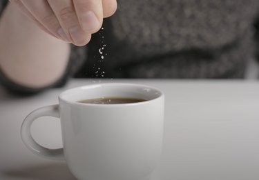 salt in coffee