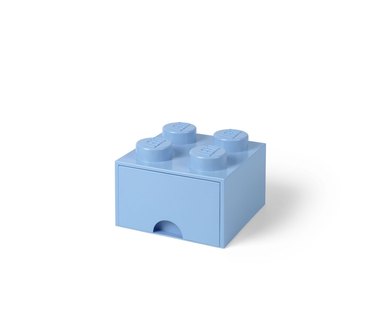LEGO Storage Brick Drawer 4 in blue