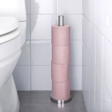 IKEA pink toilet paper