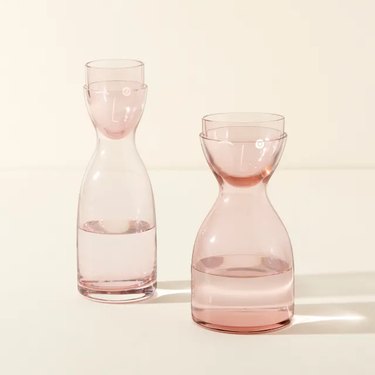 Uncommon Goods Me & You Bedside Carafes by Erdem Akan