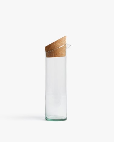Parachute Canopy Recycled Glass Water Carafe