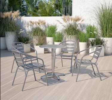 Refinish Aluminum Patio Furniture, Best Way To Clean Aluminium Garden Furniture