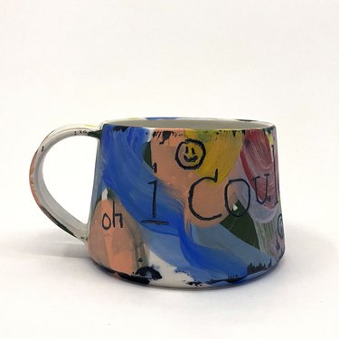 Ceramics and Theory  i could cry mug