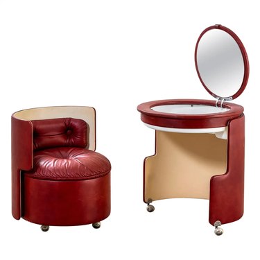 dilly dally vanity and stool set