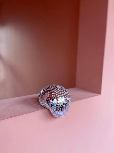 Chairish Contemporary Pop Art Melted Disco Ball Glass Mosaic Sculpture
