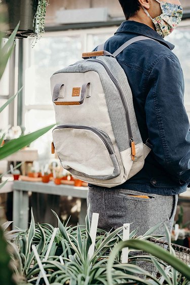 paper backpack