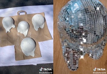 Disco Ball Decorative Ceramic Tiles