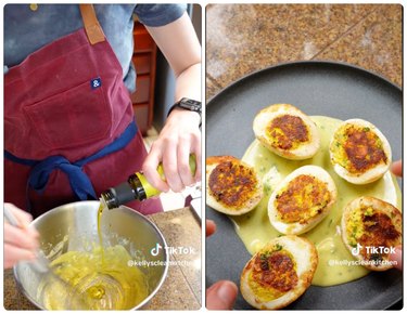 Chef Kelly Scott shows how easy it is to make fried deviled eggs at home