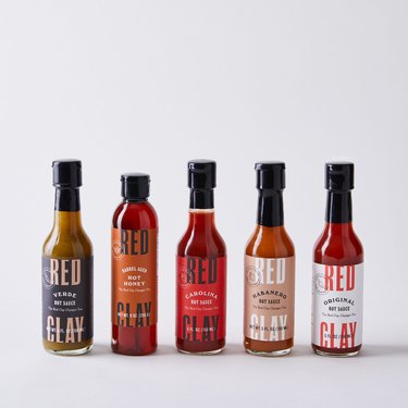 Red Clay Cold-Pressed Hot Sauce and Spicy Honey