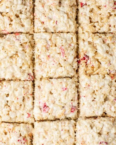 Ginger Snap's Baking Affairs Strawberry Rice Krispie Treats
