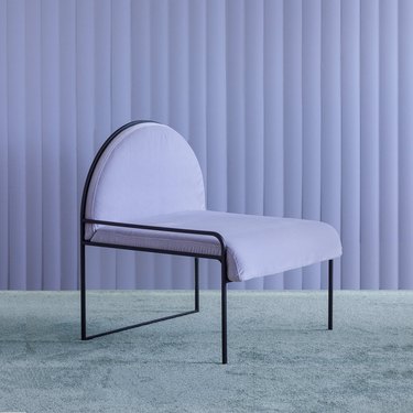 Soft-Geometry SW Velvet Chair