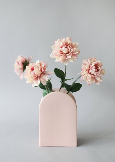 Afloral Blush Ceramic Arch Vase