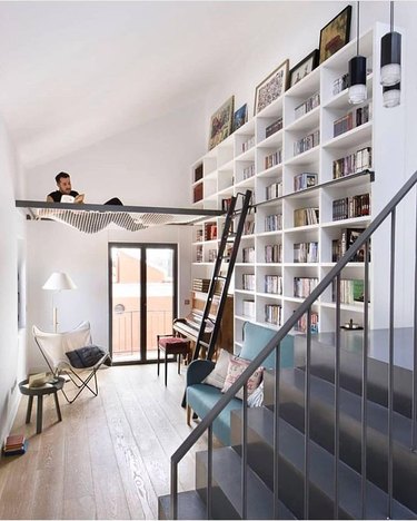 bookcase hammock by egue y seta