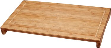 Bamboo Cutting Board for on Top of Sink