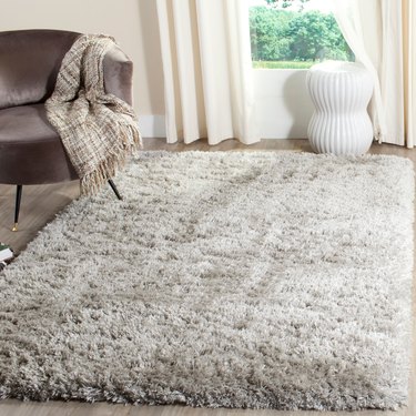 Safavieh Polar Abbot Solid Extreme Plush Shag Area Rug