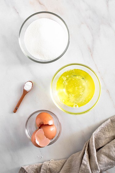 Ingredients for meringue