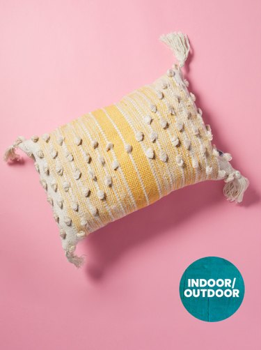 14x22 Indoor Outdoor Loop Textured Pillow